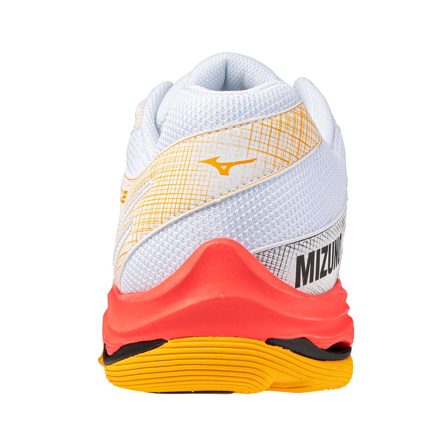 Mizuno WAVE VOLTAGE 2 White/Fiery Coral 2/Citrus